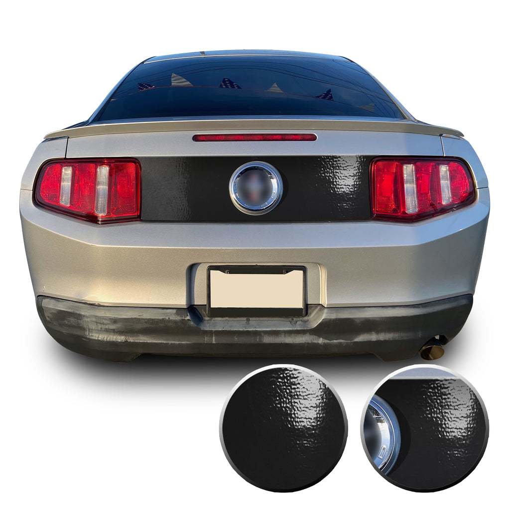Trunk Rear Decklid Trim Graphic Vinyl Decal Compatible with Ford Mustang 2010-2014