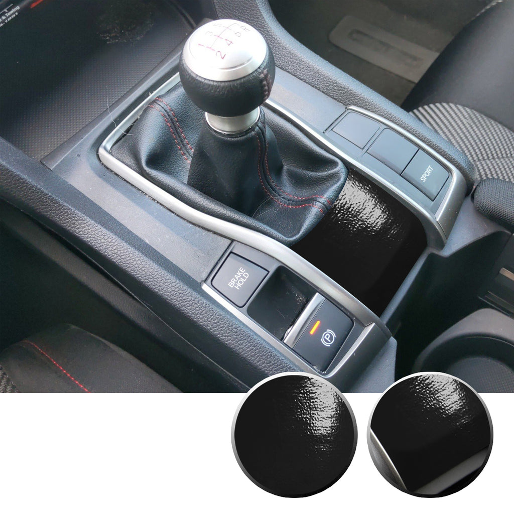 Manual Transmission Lower Panel Vinyl Decal Accent Overlay Compatible with Honda Civic 2016-2020