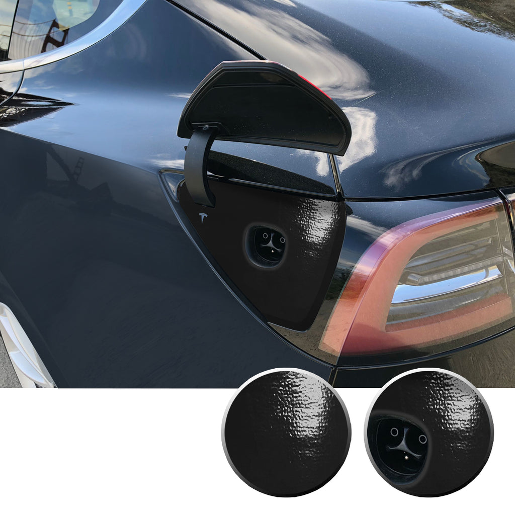 Charging Dock Vinyl Decal Overlay Kit Compatible with Tesla Model 3 2017-2020