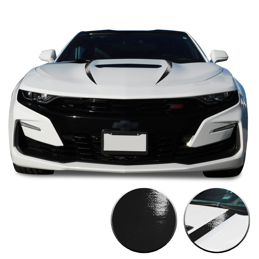 Front Hood Spear Vinyl Wrap Decal Cover Protector Compatible with and fits Camaro 2019-2020