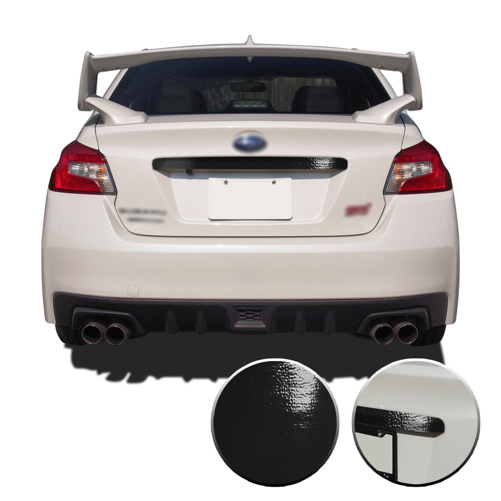 Trunk Trim Overlay Decal Compatible with and Fits Subaru WRX STi Trunk Trim 2015-2020