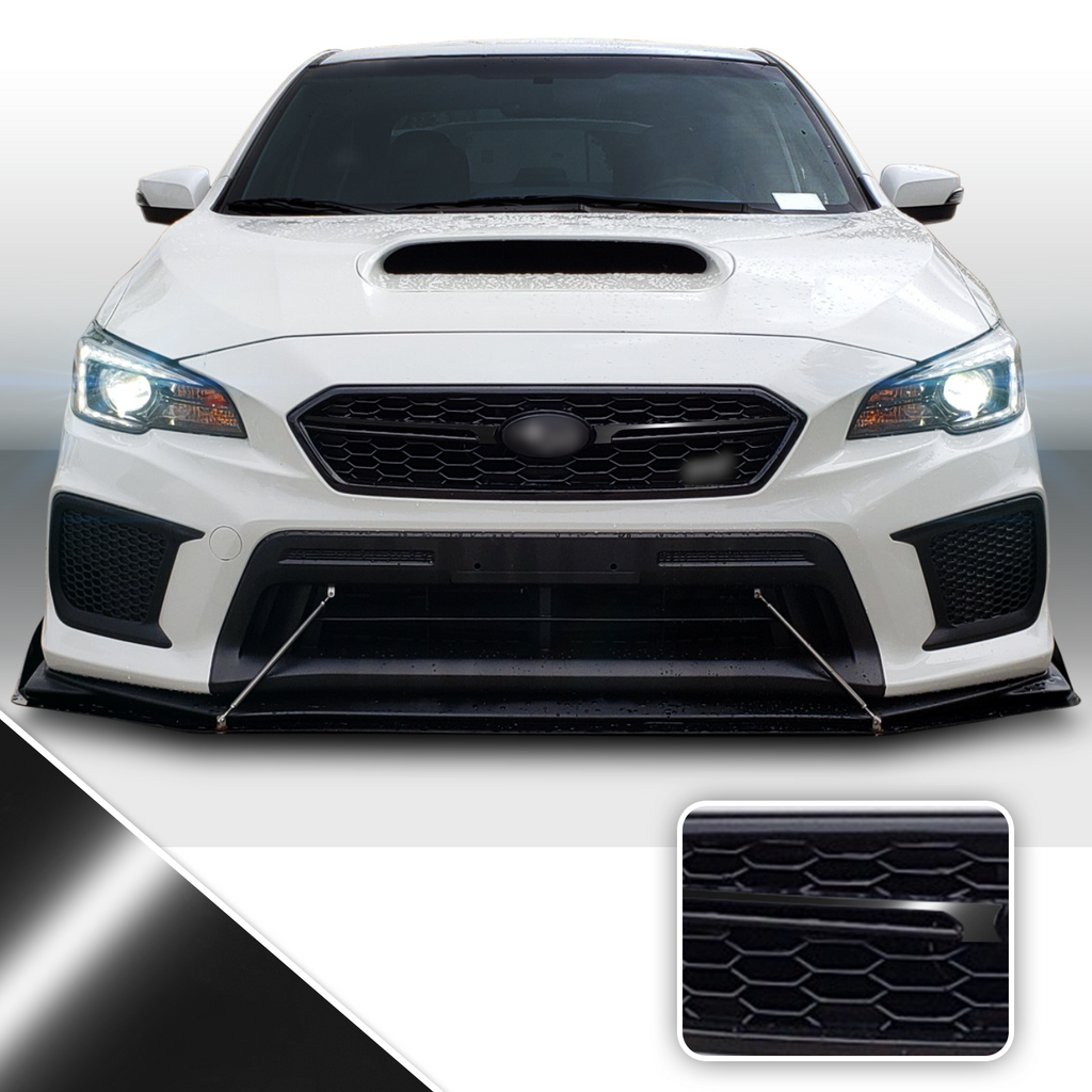 Fab JDM Pinstripe Grille Trim Decal Compatible With and Fits 2018-2020 Subaru WRX STi