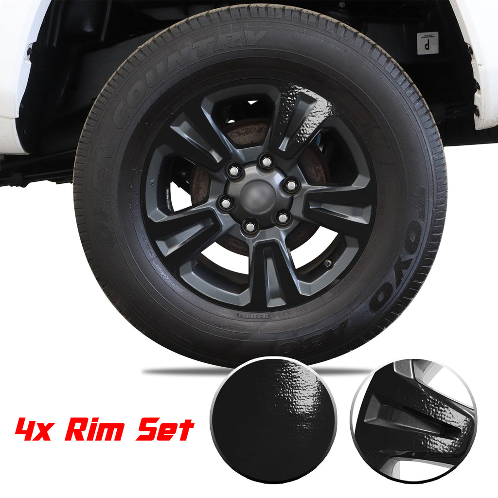 17" Wheel Rim Vinyl Overlay Decals Wrap Trim Compatible with and Fits Tacoma TRD Sport 2016-2019