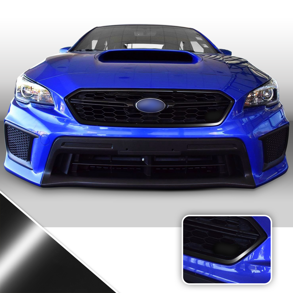 Front Grille Pinstripe Vinyl Decal Overlay Wrap Trim Compatible with and Fits WRX STi 2018-2020