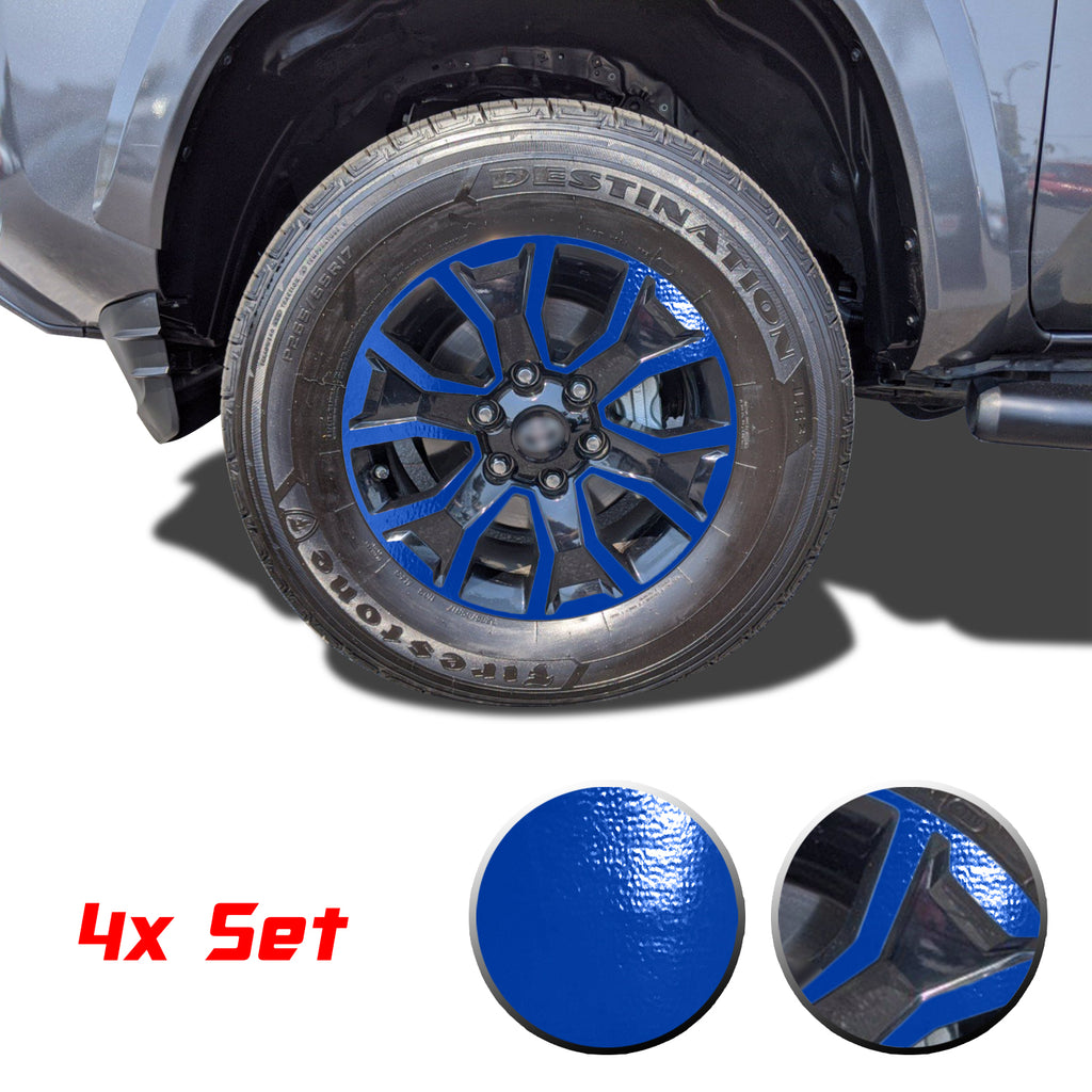 17" Wheel Rim Vinyl Overlay Decals Wrap Trim Compatible with and Fits Tacoma TRD Sport 2020 2021