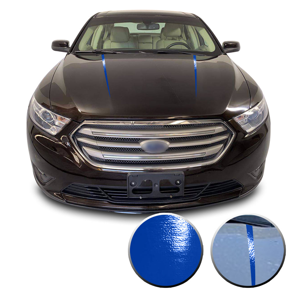 Hood Spear Stripes Racing Trim Vinyl Decal Compatible with Ford Taurus 2010-2019