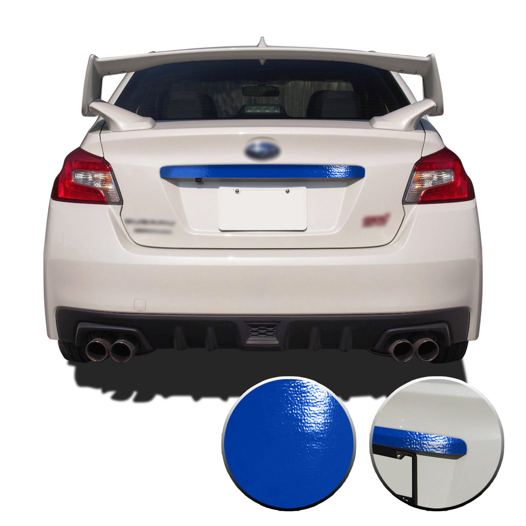 Trunk Trim Overlay Decal Compatible with and Fits Subaru WRX STi Trunk Trim 2015-2020