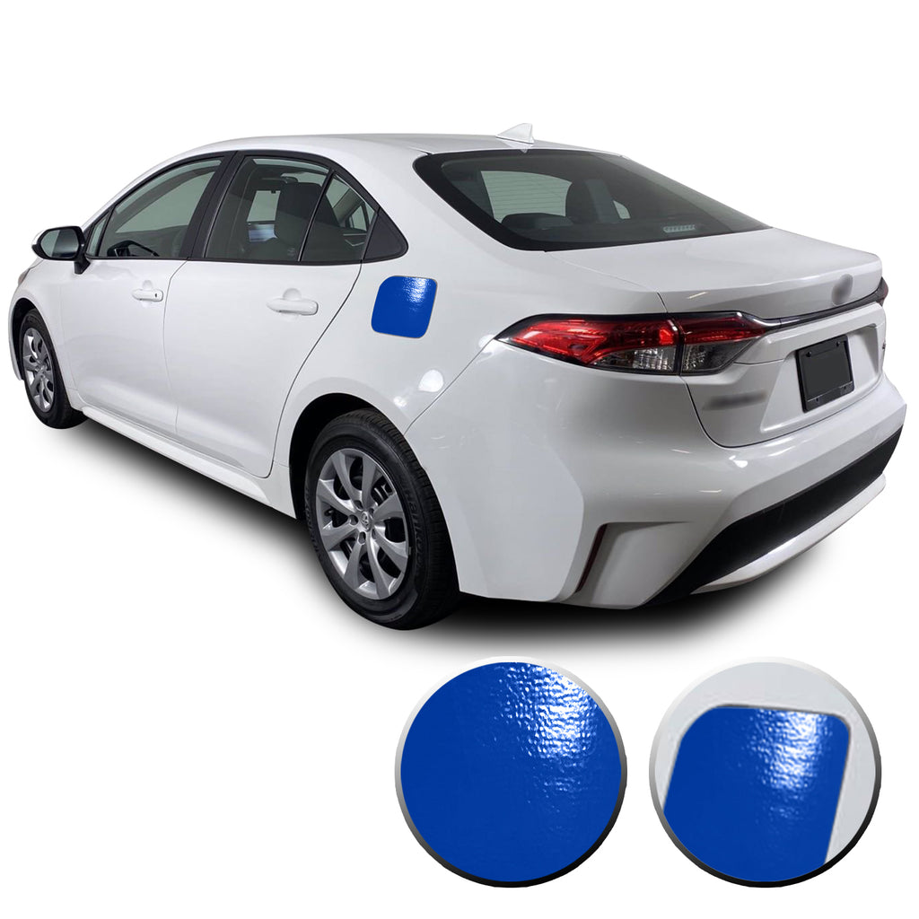 Fuel Tank Cap Gas Box Overlay Decal Precut Trim Compatible with and Fits Corolla Toyota 2020