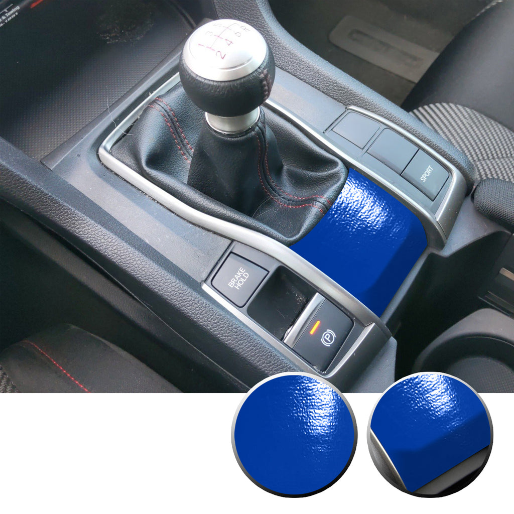 Manual Transmission Lower Panel Vinyl Decal Accent Overlay Compatible with Honda Civic 2016-2020