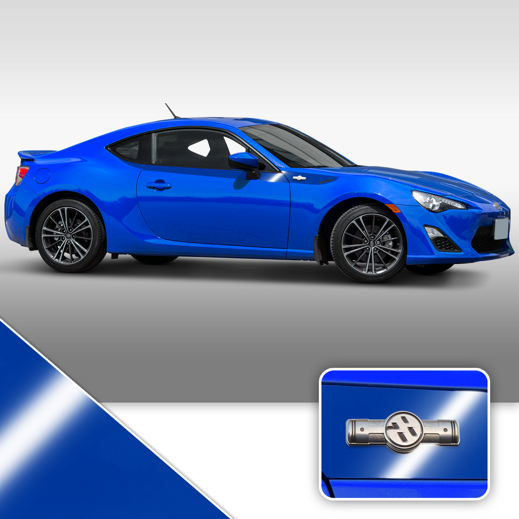 Side Body Stripe Accent Vinyl Graphic Overlay Wrap Compatible with Scion FR-S 2013-2016