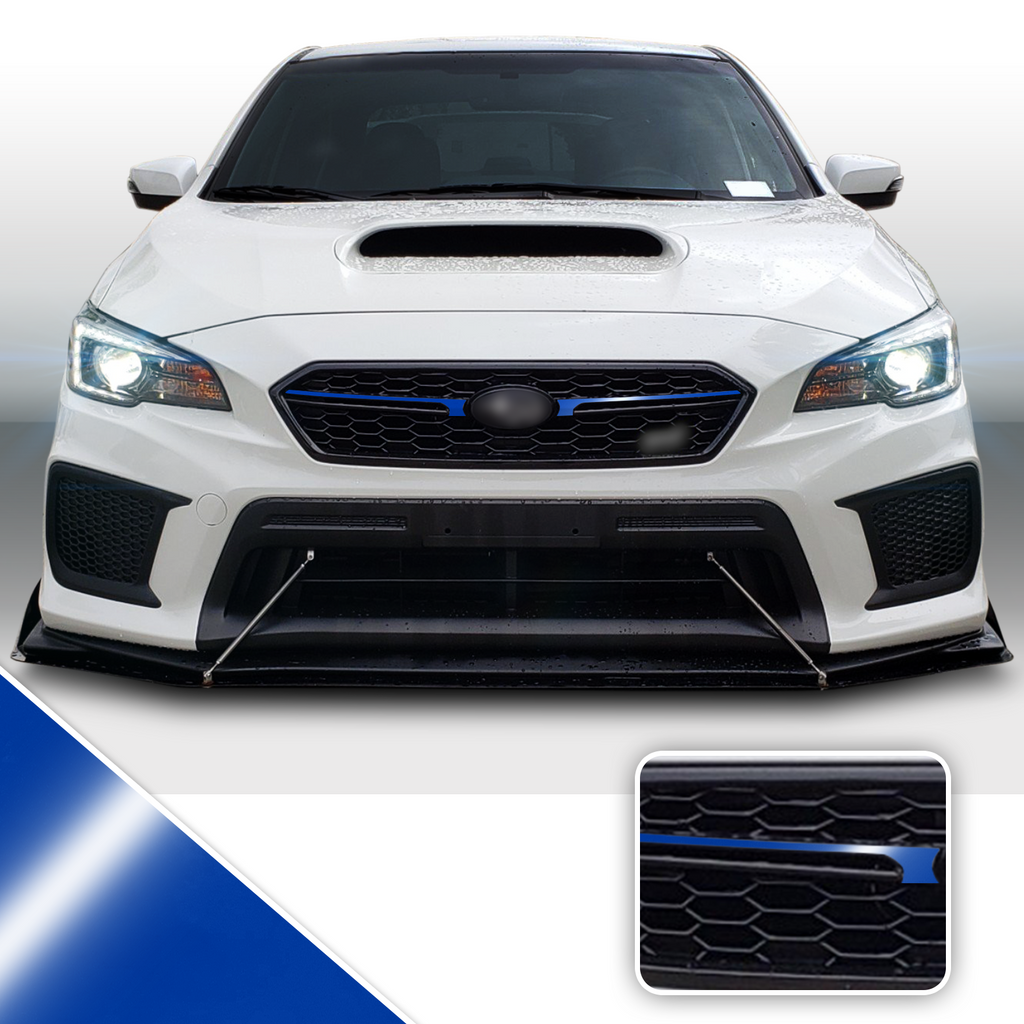 Fab JDM Pinstripe Grille Trim Decal Compatible With and Fits 2018-2020 Subaru WRX STi