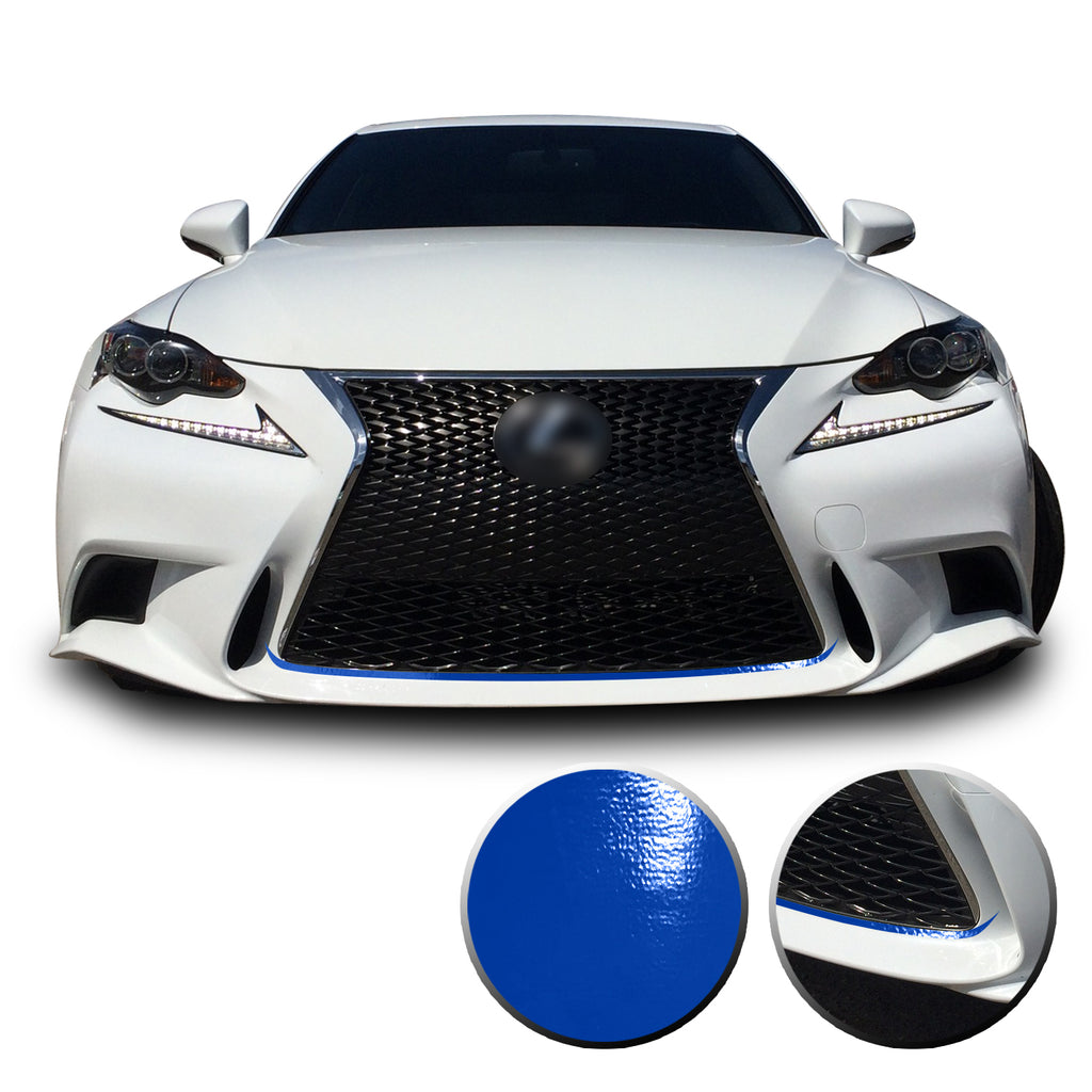 Front Grille Pinstripe Accent Vinyl Decal Overlay Wrap Compatible with Lexus IS200t IS250 IS300 IS F Sport 2014-2016