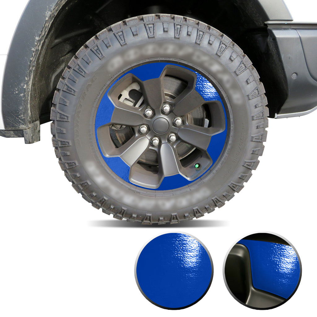 Full Wheel Overlay Rim Accent Vinyl Decal Wrap Compatible with Ram Rebel 2018+
