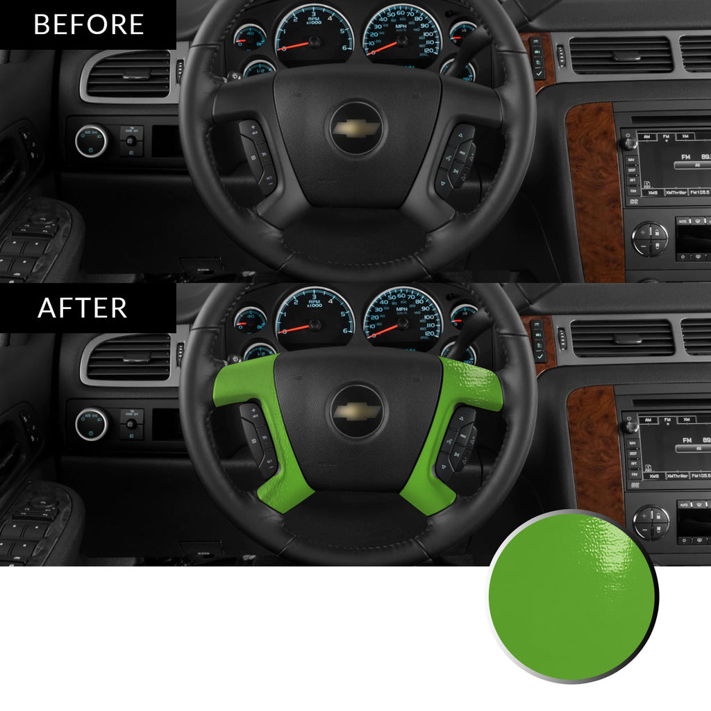 Steering Wheel Spoke Decal Overlay Trim Compatible with and Fits Chevrolet, GMC, Cadillac