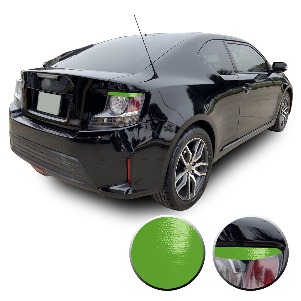 Tail Light Eyelid Eyebrow Overlay Vinyl Decal Compatible with Scion tC 2014-2016