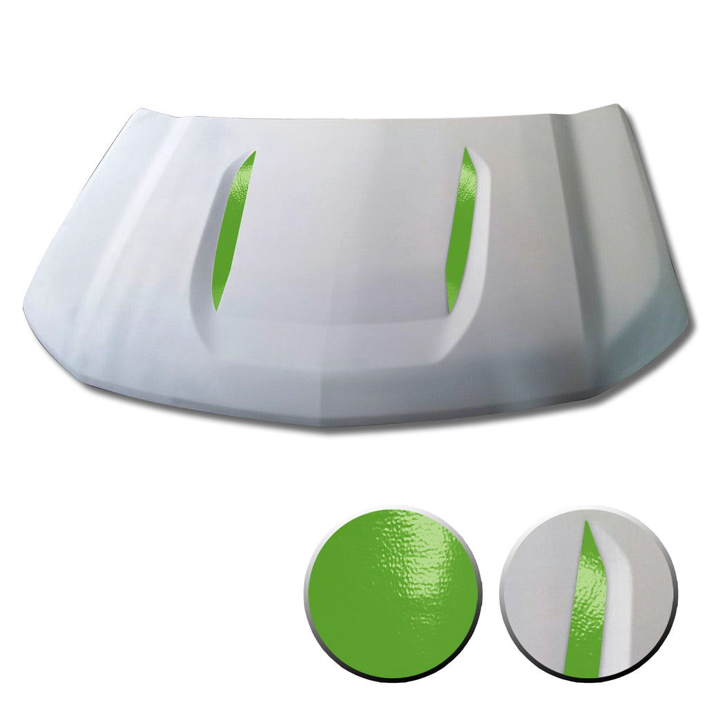 Hood Spears Vinyl Decal Compatible with Chevrolet Silverado 1500 2019-2021