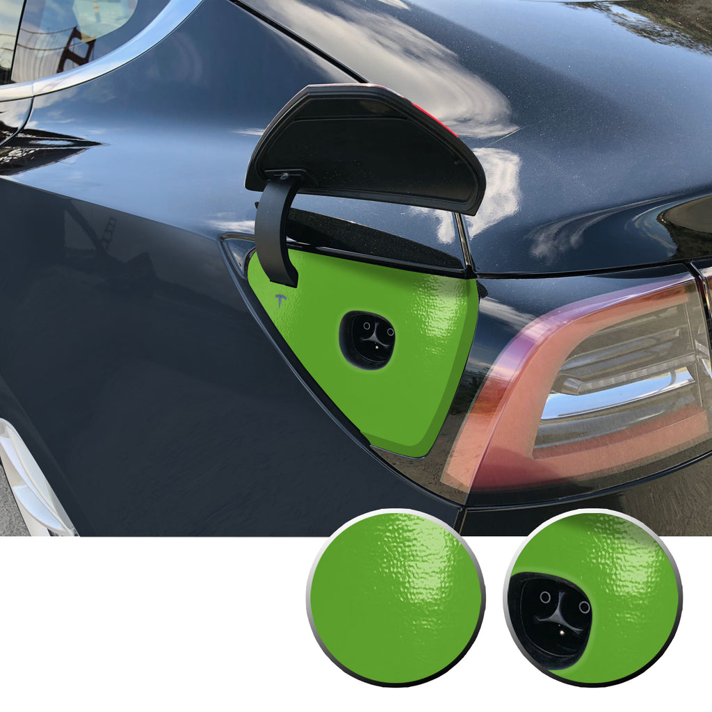 Charging Dock Vinyl Decal Overlay Kit Compatible with Tesla Model 3 2017-2020