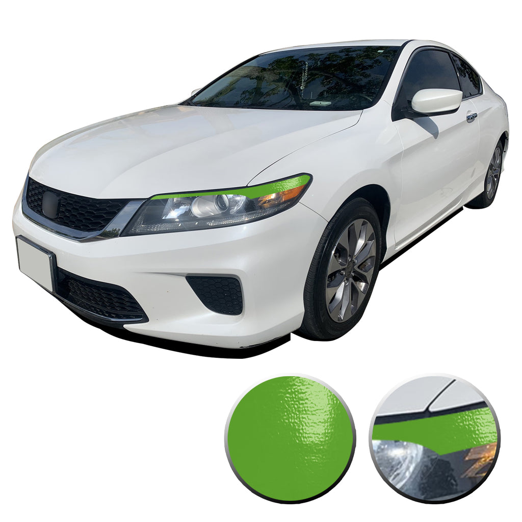 Headlight Eyelid Eyebrow Vinyl Decal Compatible with Honda Accord 2013-2015