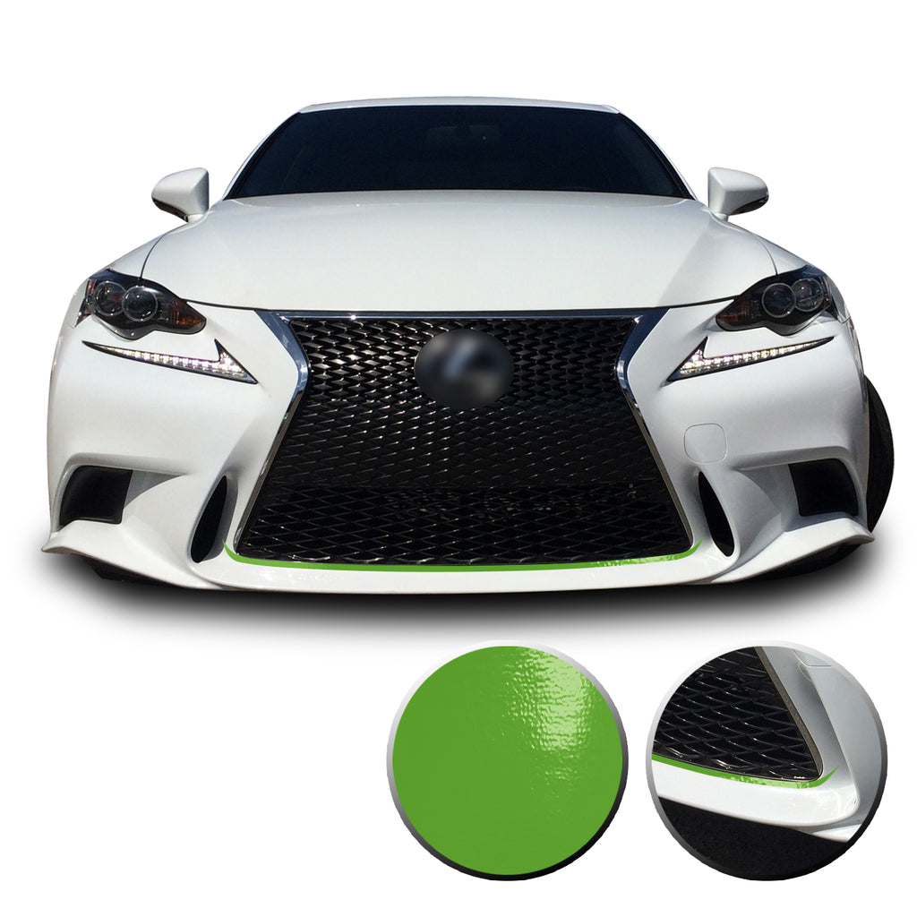 Front Grille Pinstripe Accent Vinyl Decal Overlay Wrap Compatible with Lexus IS200t IS250 IS300 IS F Sport 2014-2016