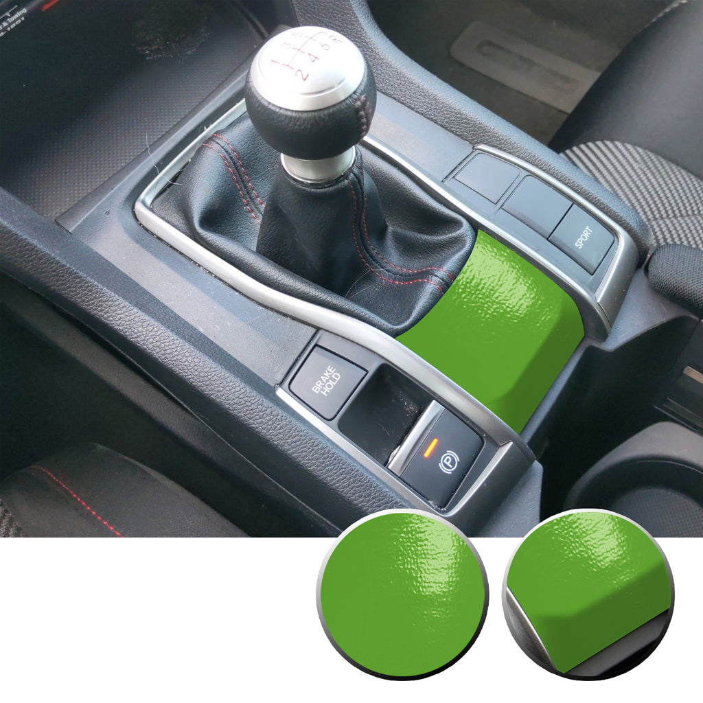 Manual Transmission Lower Panel Vinyl Decal Accent Overlay Compatible with Honda Civic 2016-2020