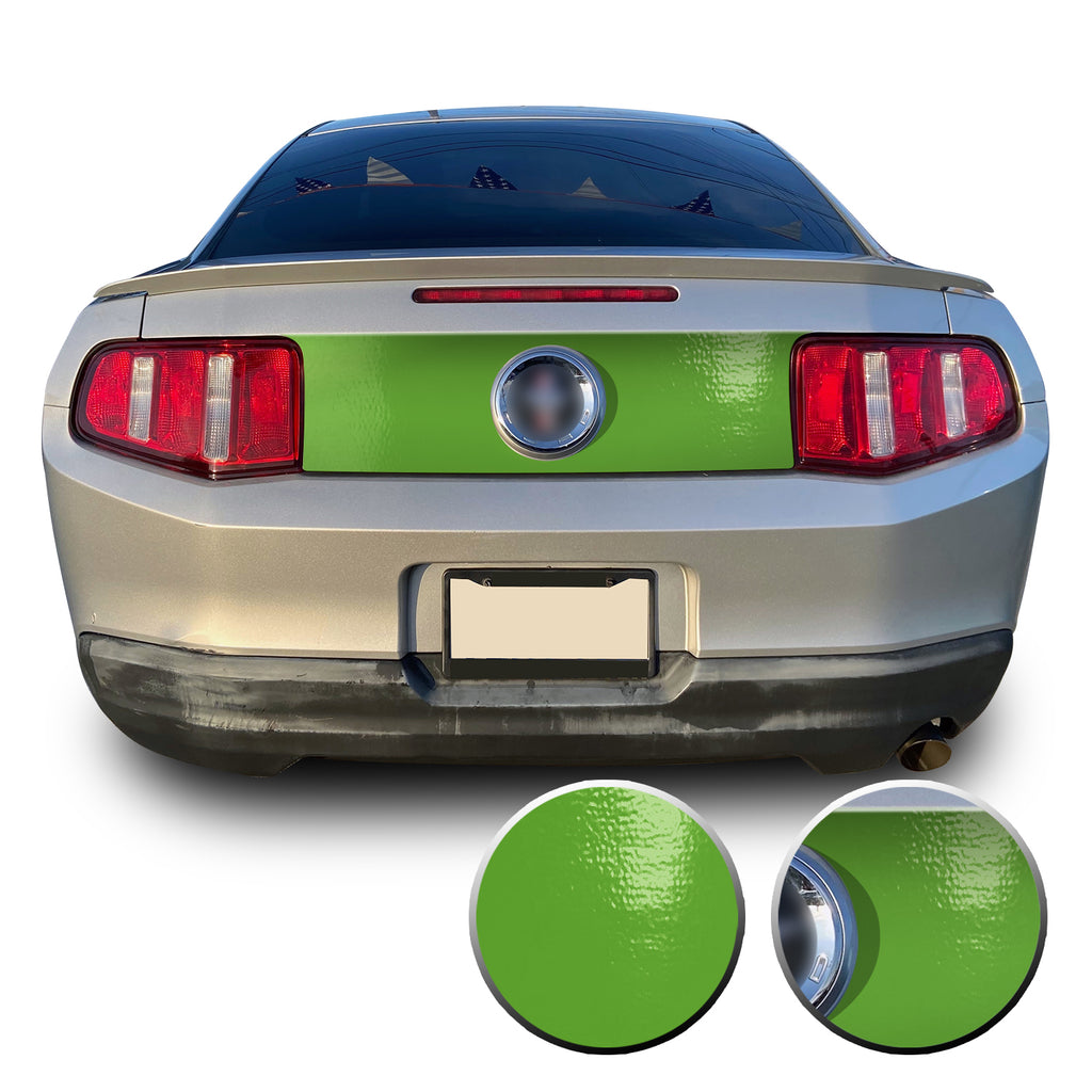 Trunk Rear Decklid Trim Graphic Vinyl Decal Compatible with Ford Mustang 2010-2014