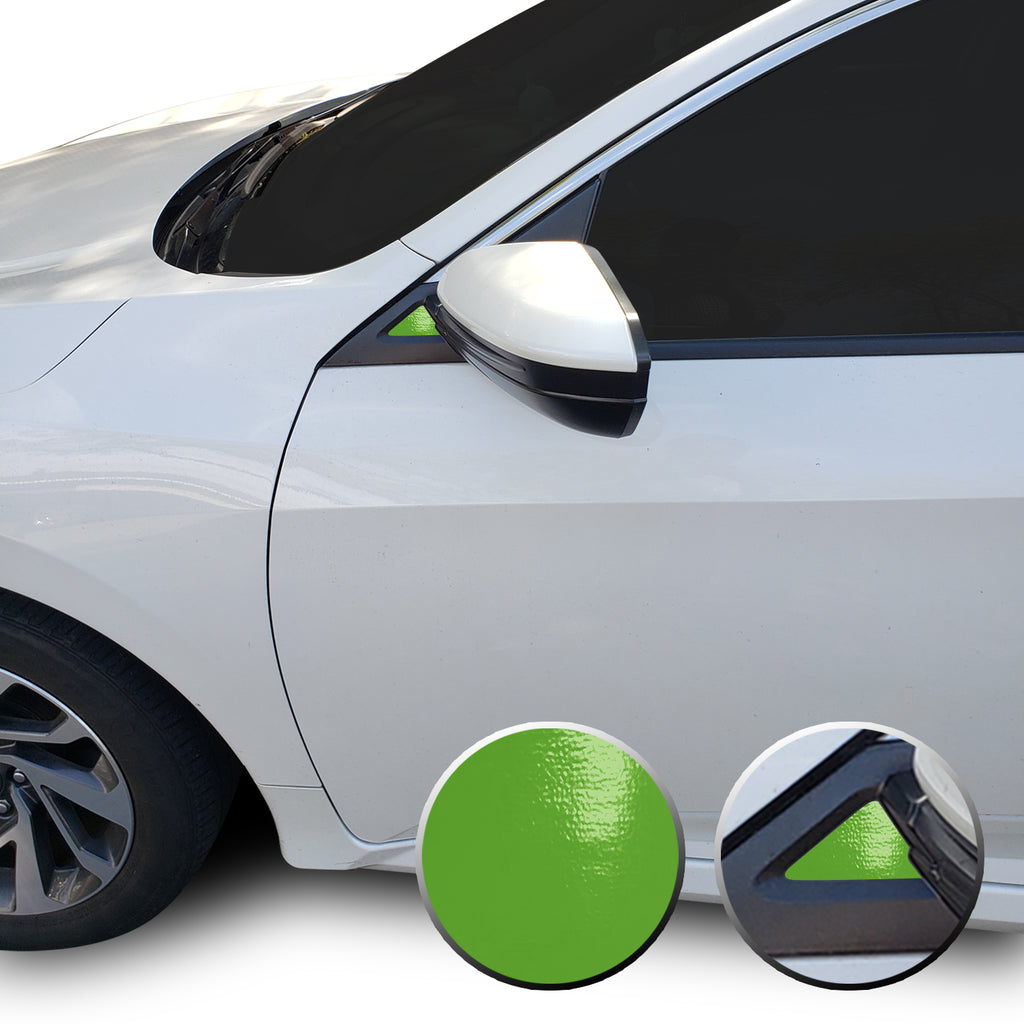 Side Mirror Accent Vinyl Decal Overlay Wrap Compatible with Honda Civic 2016-2020