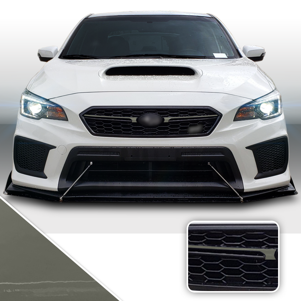 Fab JDM Pinstripe Grille Trim Decal Compatible With and Fits 2018-2020 Subaru WRX STi