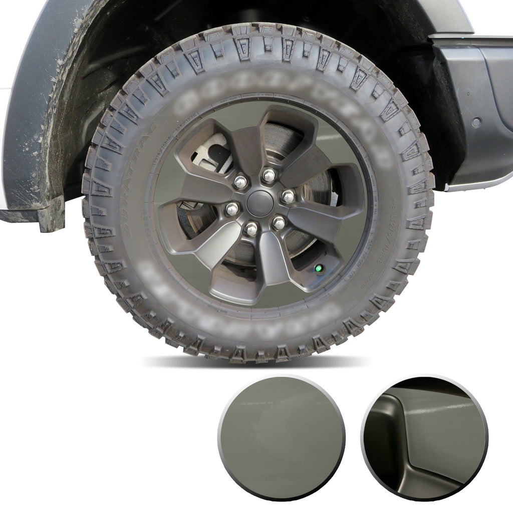 Full Wheel Overlay Rim Accent Vinyl Decal Wrap Compatible with Ram Rebel 2018+