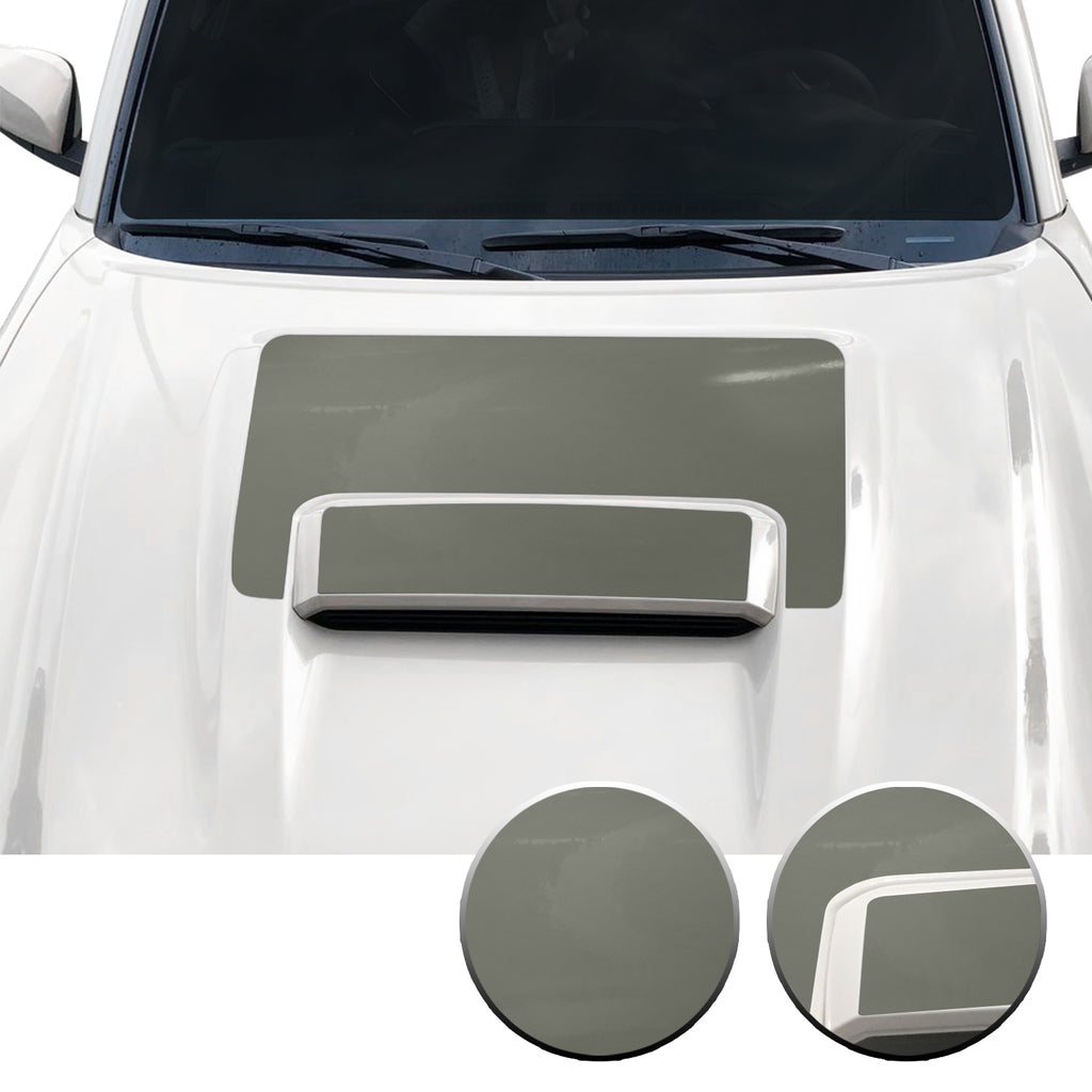 Hood Scoop Vinyl Overlay Decal Wrap Trim Compatible with and Fits Tacoma TRD Sport 2016-2020