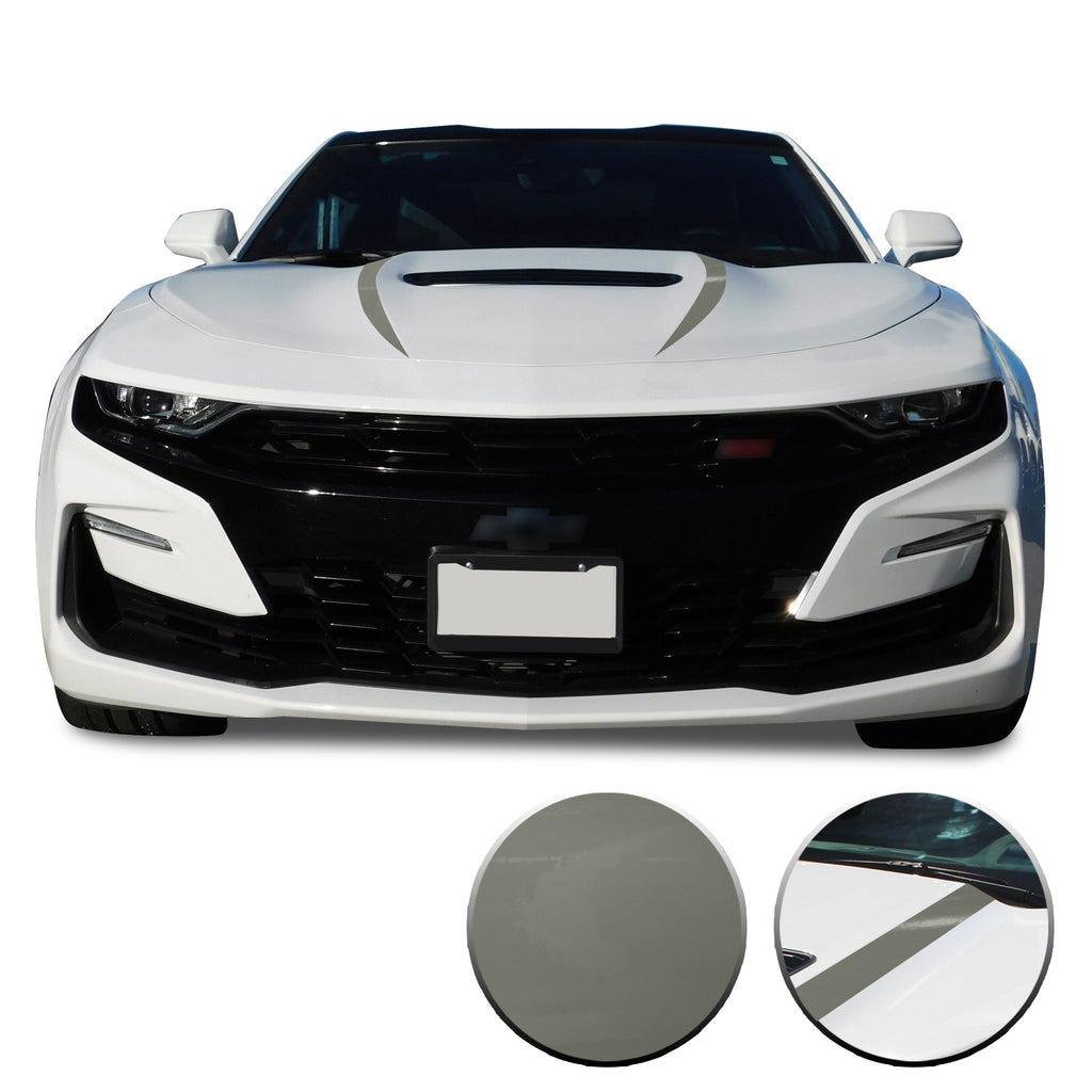 Front Hood Spear Vinyl Wrap Decal Cover Protector Compatible with and fits Camaro 2019-2020