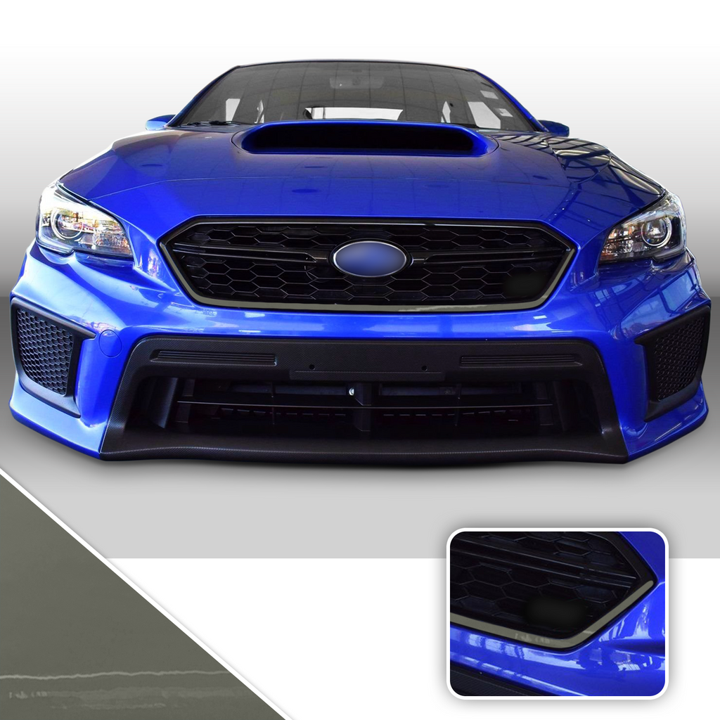 Front Grille Pinstripe Vinyl Decal Overlay Wrap Trim Compatible with and Fits WRX STi 2018-2020