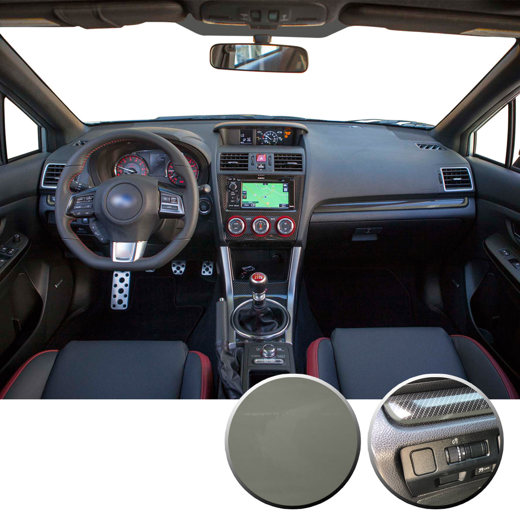Interior Dash Pinstripe Vinyl Trim Decal Compatible with and Fits WRX STi Subaru 2015-2020