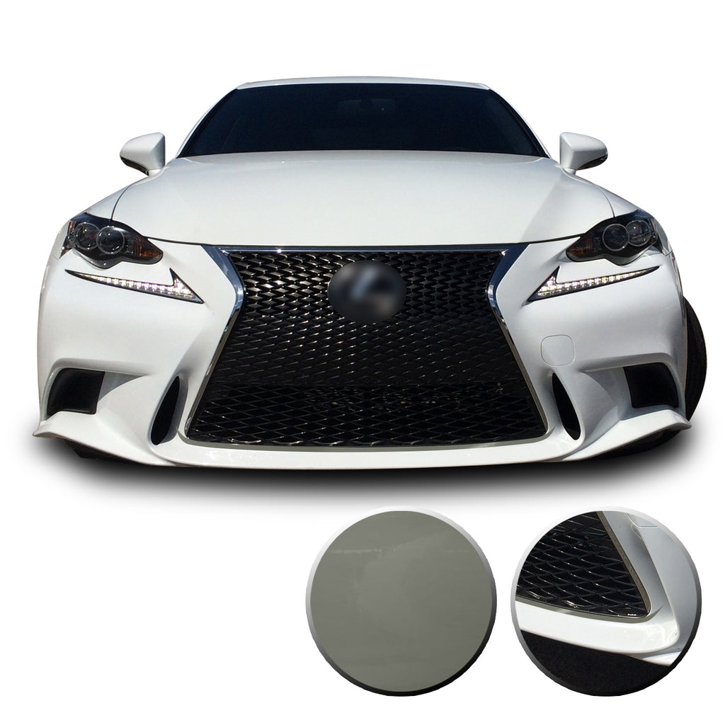 Front Grille Pinstripe Accent Vinyl Decal Overlay Wrap Compatible with Lexus IS200t IS250 IS300 IS F Sport 2014-2016