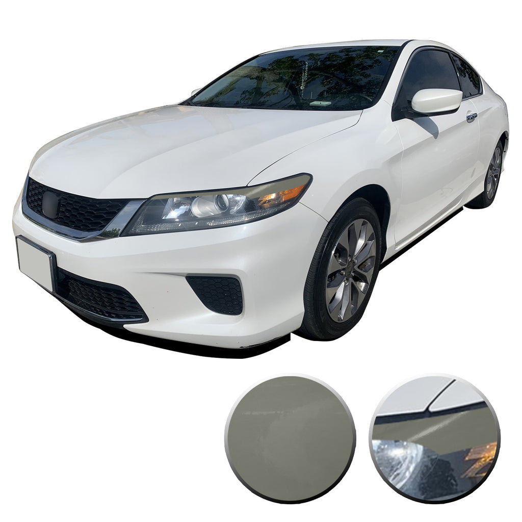 Headlight Eyelid Eyebrow Vinyl Decal Compatible with Honda Accord 2013-2015