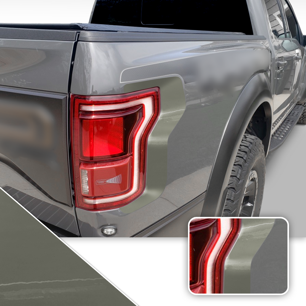 Taillight Accent Decal Overlay Trim Compatible with and Fits Raptor F-150 2018+
