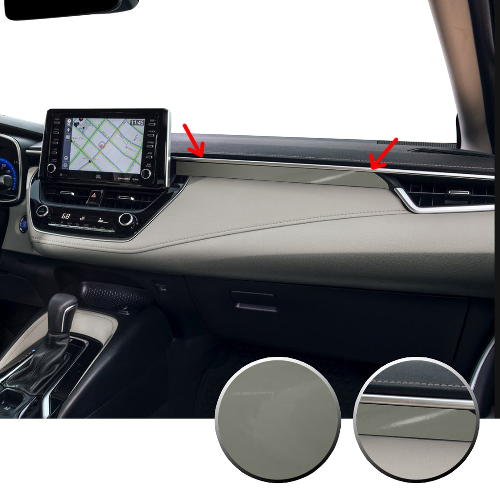 Interior Dashboard Accent Vinyl Decal Compatible with Toyota Corolla 2020 2021