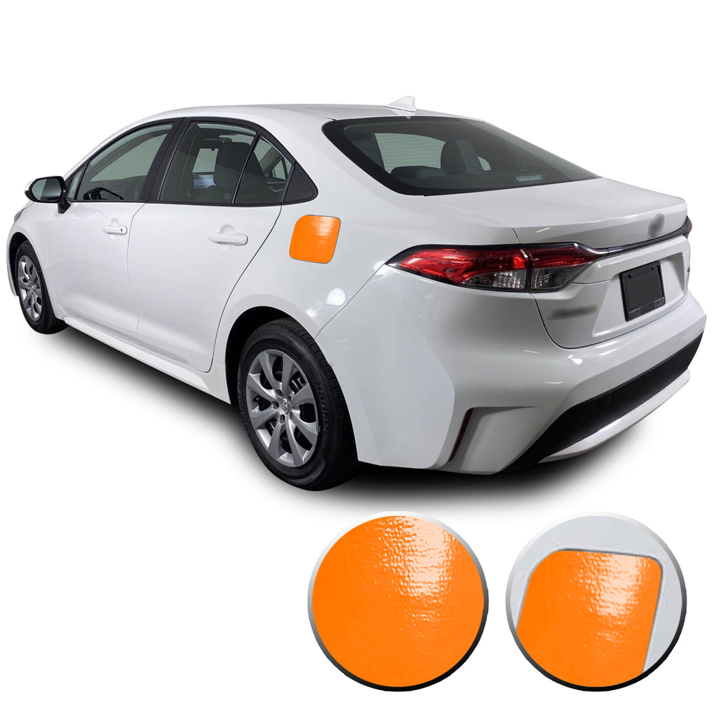 Gas Fuel Door Graphic Overlay Pre Cut Vinyl Decal Compatible with Toyota Corolla 2019 2020 2021
