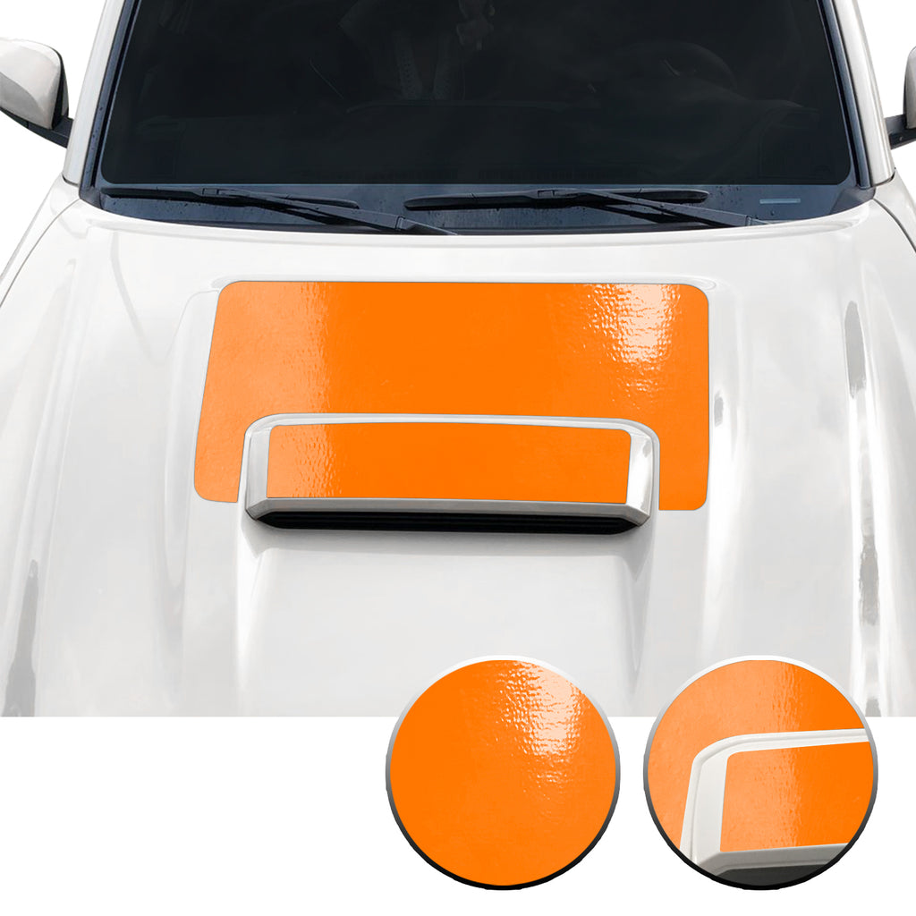 Hood Scoop Vinyl Overlay Decal Wrap Trim Compatible with and Fits Tacoma TRD Sport 2016-2020