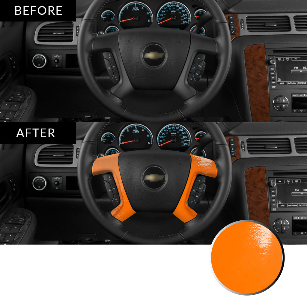 Steering Wheel Spoke Decal Overlay Trim Compatible with and Fits Chevrolet, GMC, Cadillac