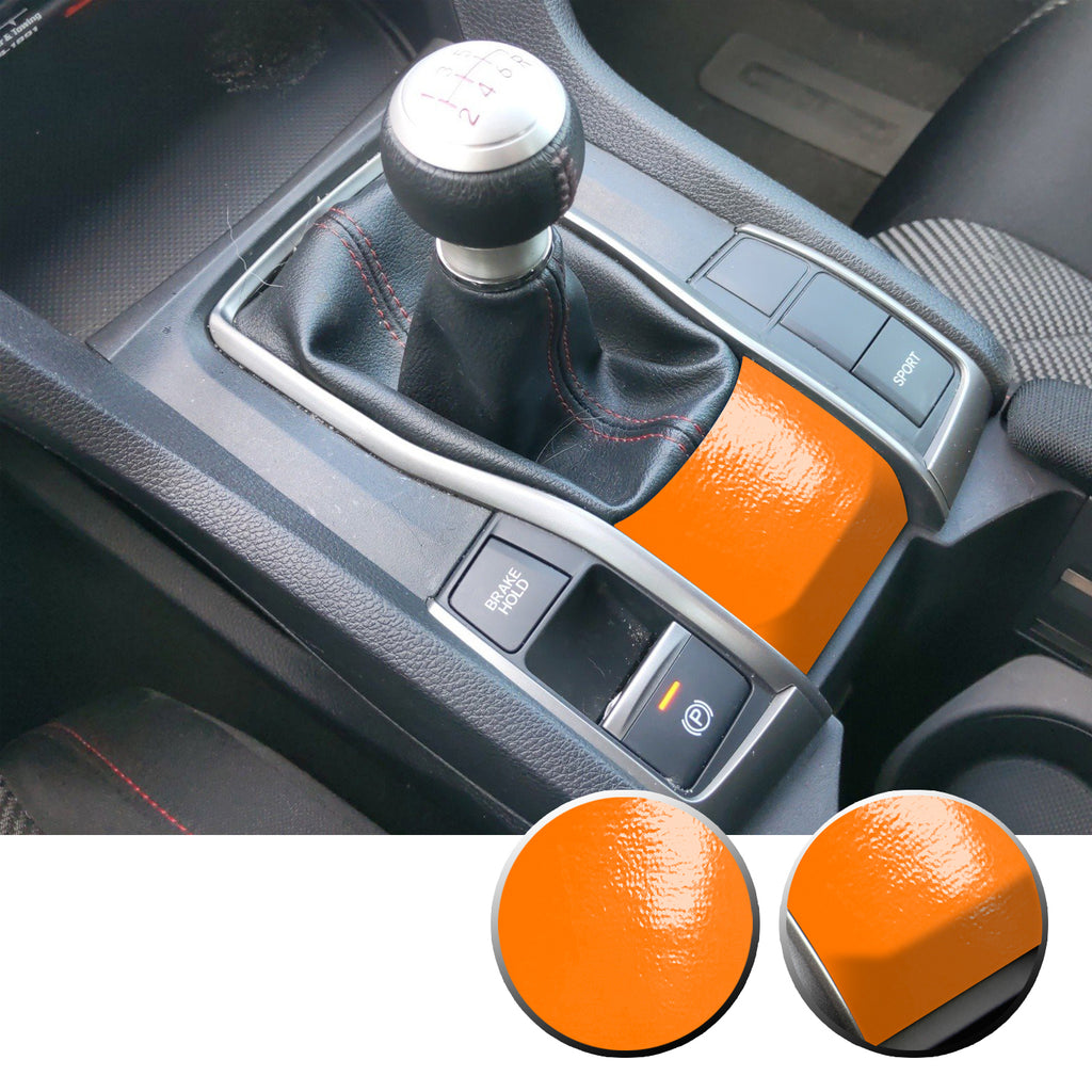 Manual Transmission Lower Panel Vinyl Decal Accent Overlay Compatible with Honda Civic 2016-2020