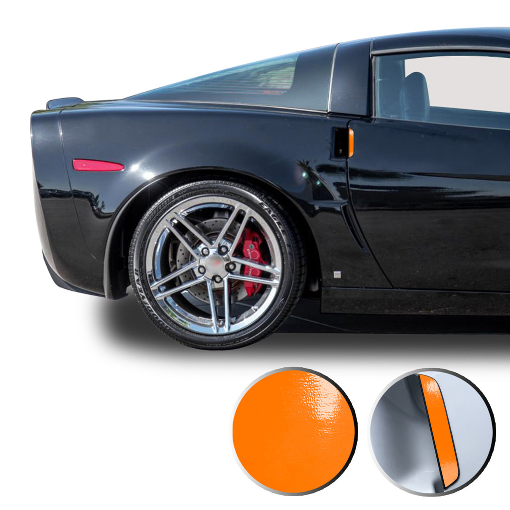 Door Handle Overlay Trim Wrap Vinyl Decal Compatible with and Fits Corvette 2005-2013