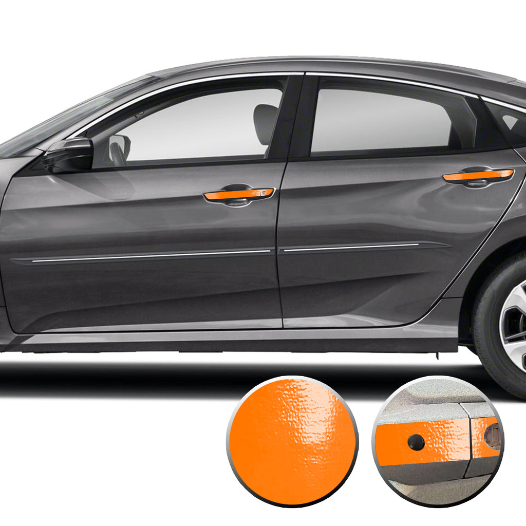 Door Handle Accent Overlay Vinyl Decal Compatible with Honda Civic 2016-2021