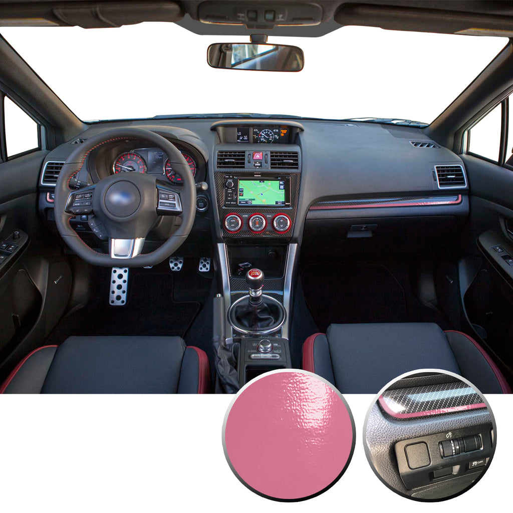 Interior Dash Pinstripe Vinyl Trim Decal Compatible with and Fits WRX STi Subaru 2015-2020