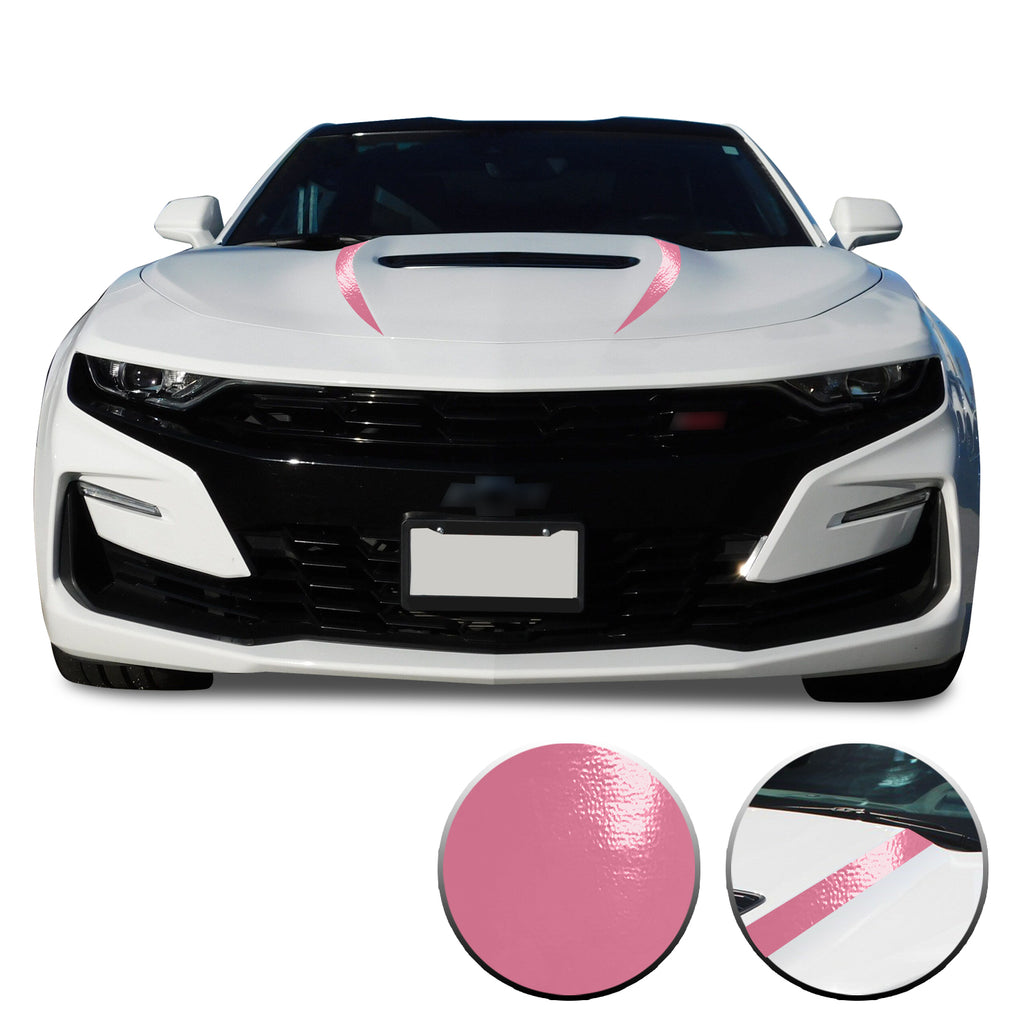Front Hood Spear Vinyl Wrap Decal Cover Protector Compatible with and fits Camaro 2019-2020