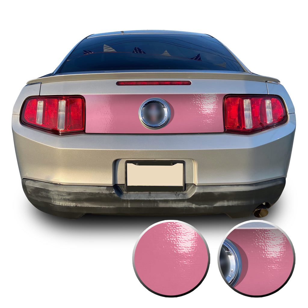 Trunk Rear Decklid Trim Graphic Vinyl Decal Compatible with Ford Mustang 2010-2014