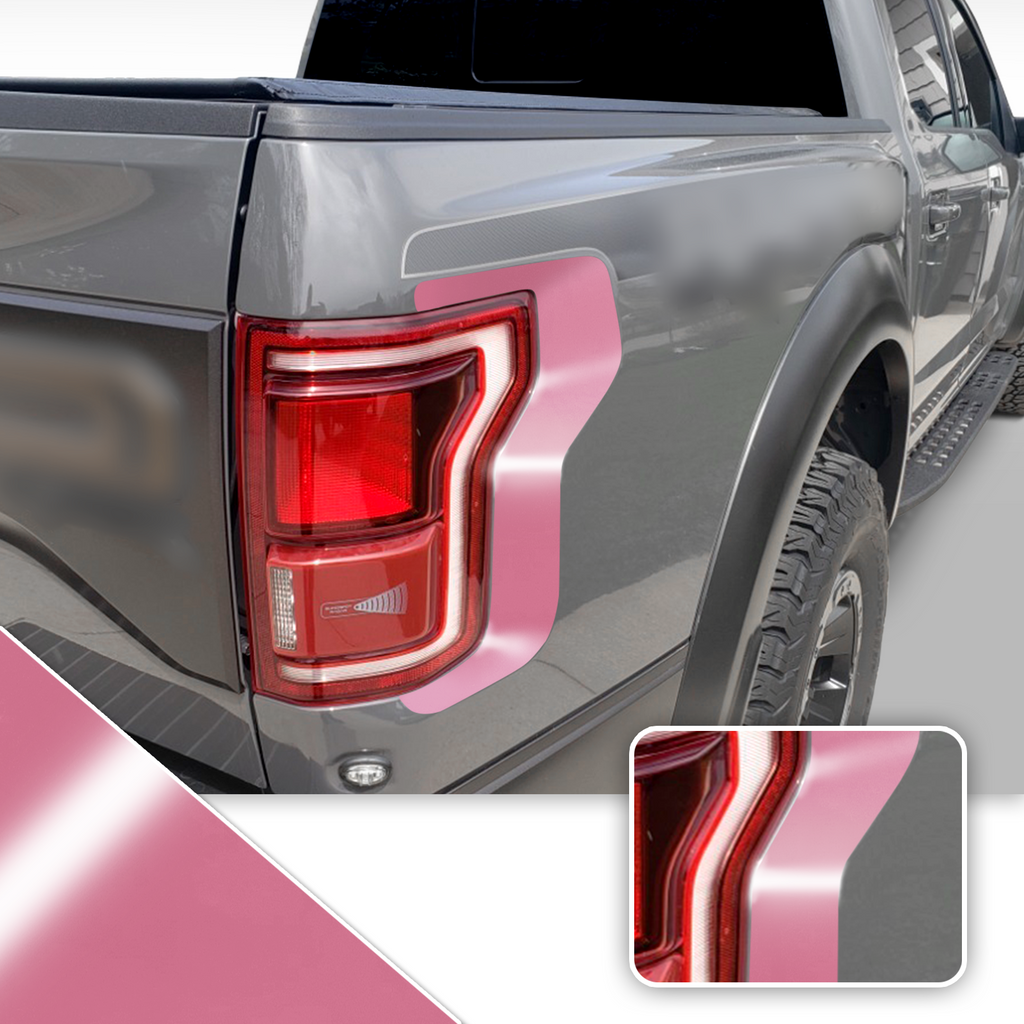 Taillight Accent Decal Overlay Trim Compatible with and Fits Raptor F-150 2018+