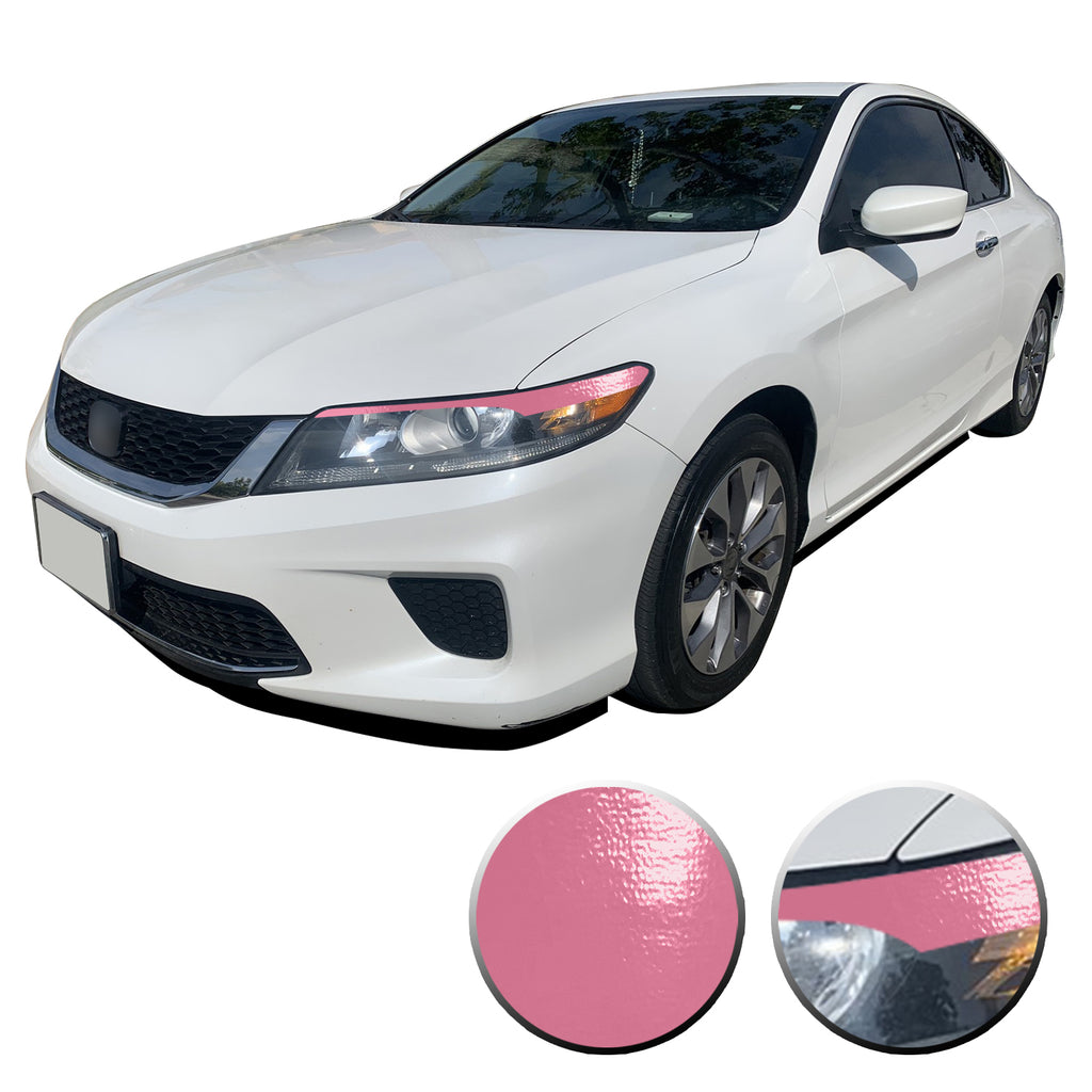 Headlight Eyelid Eyebrow Vinyl Decal Compatible with Honda Accord 2013-2015