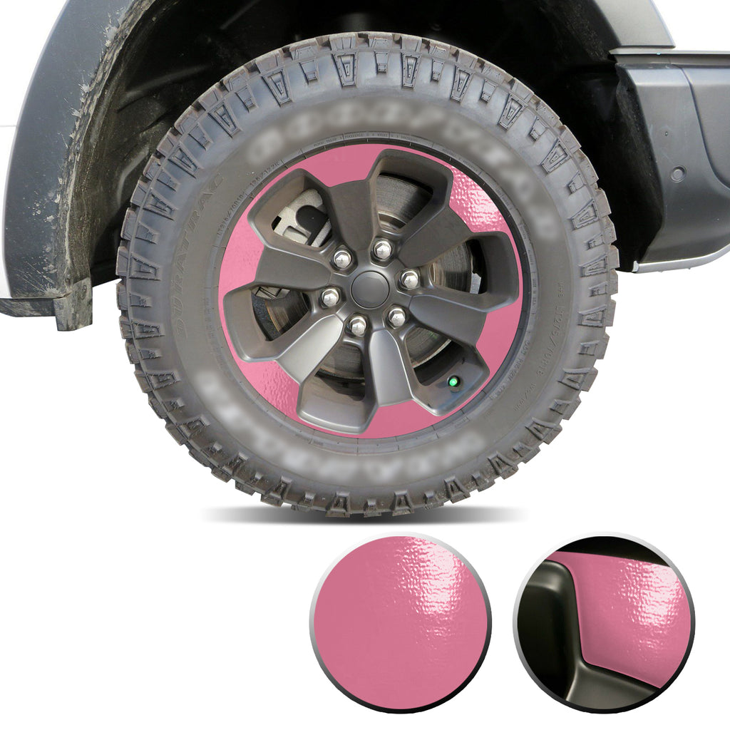 Full Wheel Overlay Rim Accent Vinyl Decal Wrap Compatible with Ram Rebel 2018+