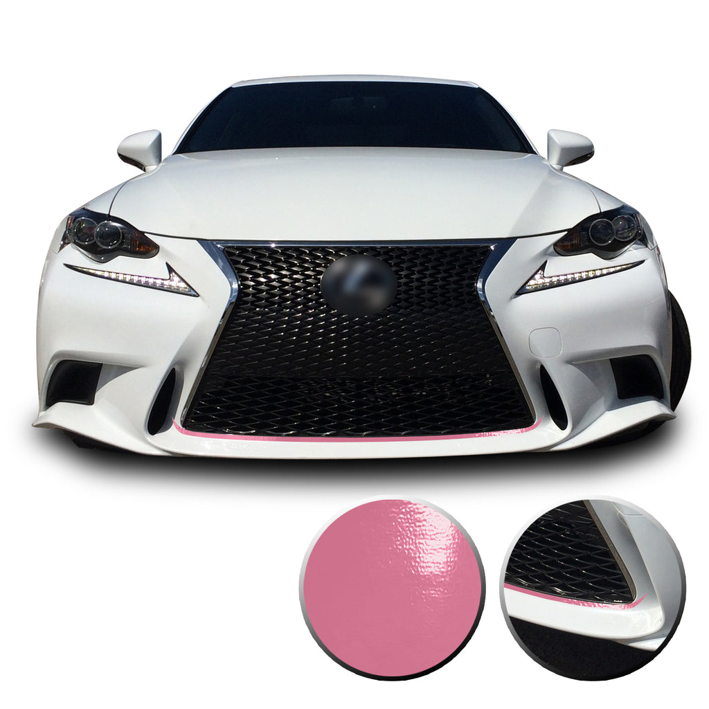 Front Grille Pinstripe Accent Vinyl Decal Overlay Wrap Compatible with Lexus IS200t IS250 IS300 IS F Sport 2014-2016