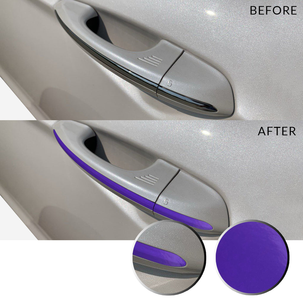 Door Handle Overlay Wrap Vinyl Decal Trim Compatible with and Fits Ford Fusion 2013-2019